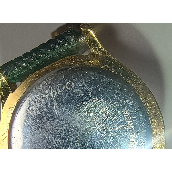 Movado Museum Watch Women 25mm Black Dial Gold Round 87.E4.0863 main image 9
